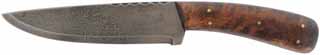 Large Coureur Des Bois Belt Knife,
5" blade,
replica 1750 - 1790 era Trade Knife,
made in the U. S. A.